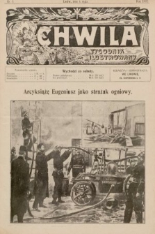 Chwila : tygodnik ilustrowany. 1907, nr 9
