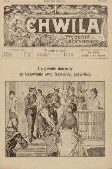 Chwila : tygodnik ilustrowany. 1907, nr 13