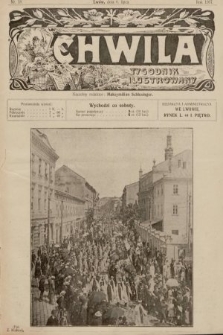 Chwila : tygodnik ilustrowany. 1907, nr 18