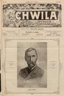 Chwila : tygodnik ilustrowany. 1907, nr 22