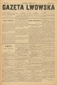 Gazeta Lwowska. 1910, nr 101