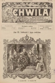 Chwila : tygodnik ilustrowany. 1907, nr 28