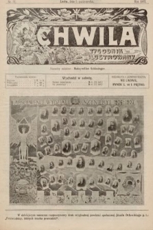 Chwila : tygodnik ilustrowany. 1907, nr 31
