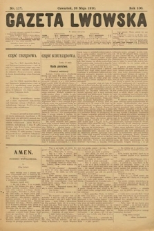 Gazeta Lwowska. 1910, nr 117