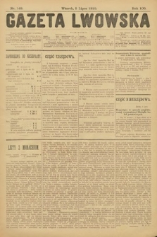 Gazeta Lwowska. 1910, nr 149