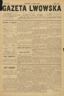 Gazeta Lwowska. 1910, nr 151