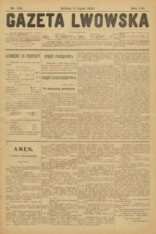 Gazeta Lwowska. 1910, nr 153