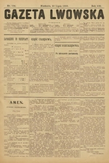 Gazeta Lwowska. 1910, nr 154