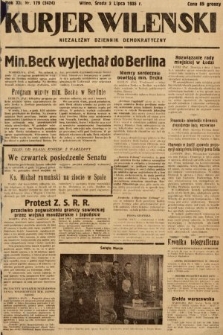 Kurjer Wileński : niezależny dziennik demokratyczny. 1935, nr 179