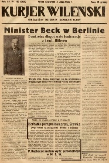 Kurjer Wileński : niezależny dziennik demokratyczny. 1935, nr 180