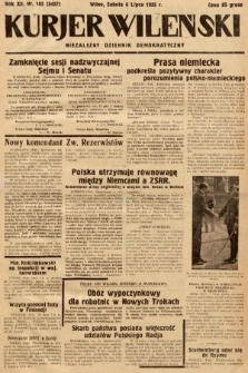 Kurjer Wileński : niezależny dziennik demokratyczny. 1935, nr 182