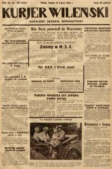 Kurjer Wileński : niezależny dziennik demokratyczny. 1935, nr 186