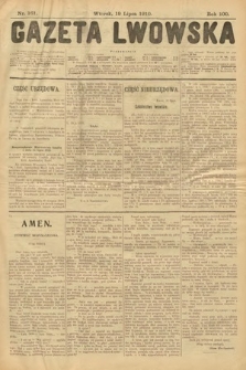 Gazeta Lwowska. 1910, nr 161