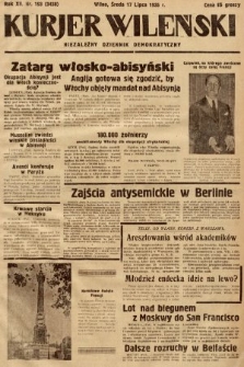 Kurjer Wileński : niezależny dziennik demokratyczny. 1935, nr 193