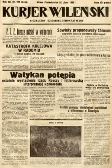 Kurjer Wileński : niezależny dziennik demokratyczny. 1935, nr 198
