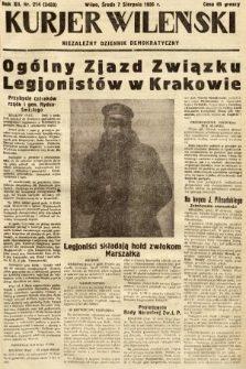 Kurjer Wileński : niezależny dziennik demokratyczny. 1935, nr 214