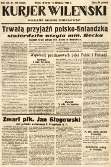 Kurjer Wileński : niezależny dziennik demokratyczny. 1935, nr 220