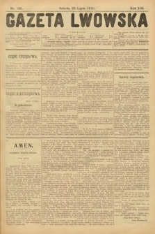 Gazeta Lwowska. 1910, nr 165