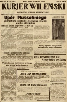 Kurjer Wileński : niezależny dziennik demokratyczny. 1935, nr 227