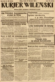 Kurjer Wileński : niezależny dziennik demokratyczny. 1935, nr 228
