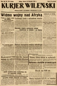 Kurjer Wileński : niezależny dziennik demokratyczny. 1935, nr 235