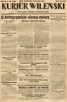 Kurjer Wileński : niezależny dziennik demokratyczny. 1935, nr 261