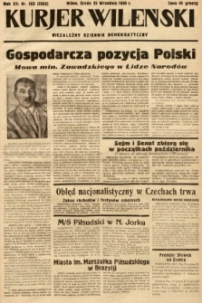 Kurjer Wileński : niezależny dziennik demokratyczny. 1935, nr 263