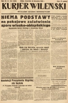 Kurjer Wileński : niezależny dziennik demokratyczny. 1935, nr 264