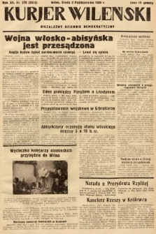 Kurjer Wileński : niezależny dziennik demokratyczny. 1935, nr 270