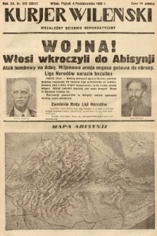 Kurjer Wileński : niezależny dziennik demokratyczny. 1935, nr 272