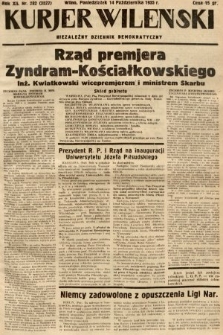 Kurjer Wileński : niezależny dziennik demokratyczny. 1935, nr 282