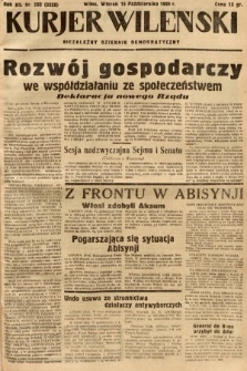 Kurjer Wileński : niezależny dziennik demokratyczny. 1935, nr 283