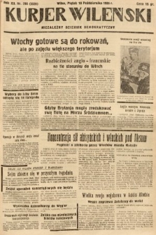 Kurjer Wileński : niezależny dziennik demokratyczny. 1935, nr 286