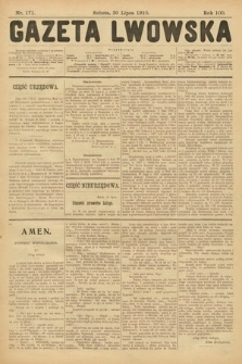 Gazeta Lwowska. 1910, nr 171