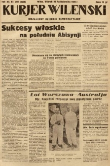 Kurjer Wileński : niezależny dziennik demokratyczny. 1935, nr 290
