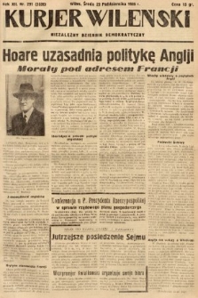 Kurjer Wileński : niezależny dziennik demokratyczny. 1935, nr 291