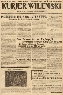 Kurjer Wileński : niezależny dziennik demokratyczny. 1935, nr 295
