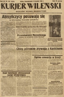 Kurjer Wileński : niezależny dziennik demokratyczny. 1935, nr 331