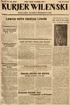 Kurjer Wileński : niezależny dziennik demokratyczny. 1935, nr 333