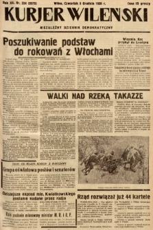 Kurjer Wileński : niezależny dziennik demokratyczny. 1935, nr 334