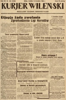 Kurjer Wileński : niezależny dziennik demokratyczny. 1935, nr 343