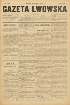 Gazeta Lwowska. 1910, nr 177