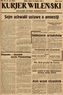 Kurjer Wileński : niezależny dziennik demokratyczny. 1935, nr 347