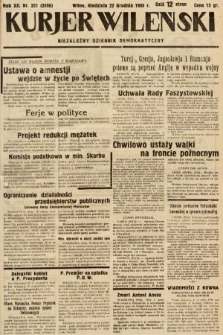 Kurjer Wileński : niezależny dziennik demokratyczny. 1935, nr 351