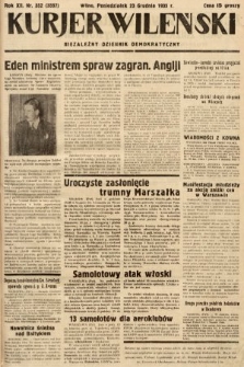 Kurjer Wileński : niezależny dziennik demokratyczny. 1935, nr 352