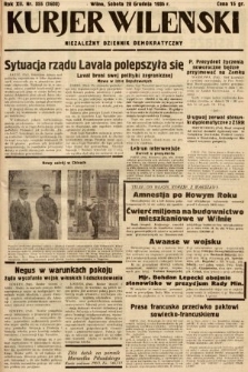 Kurjer Wileński : niezależny dziennik demokratyczny. 1935, nr 355