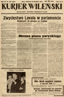 Kurjer Wileński : niezależny dziennik demokratyczny. 1935, nr 356