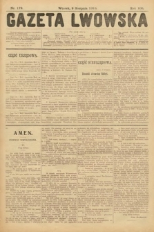 Gazeta Lwowska. 1910, nr 179