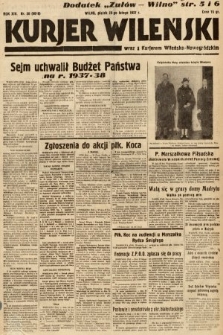 Kurjer Wileński wraz z Kurjerem Wileńsko-Nowogródzkim. 1937, nr 56