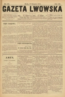 Gazeta Lwowska. 1910, nr 185